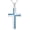 cross 2, variant on 925 Sterling Silver Genuine Turquoise Cross Pendant Necklace Vintage Boho Victorian Style Jewelry Gifts for Women Mothers