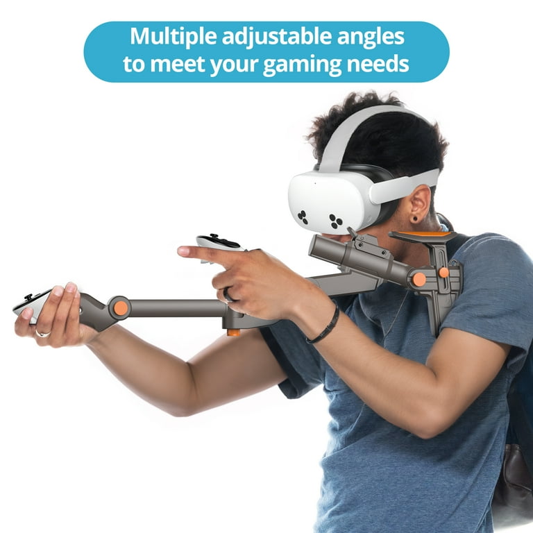 X-Super Home Adjustable VR Gunstock for Meta Quest 3/3S
