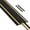 Black with Yellow Hazard Stripe, variant on D-Line Black Floor Cable Protector, 1.18x0.39in Cord Cavity, 6ft Length