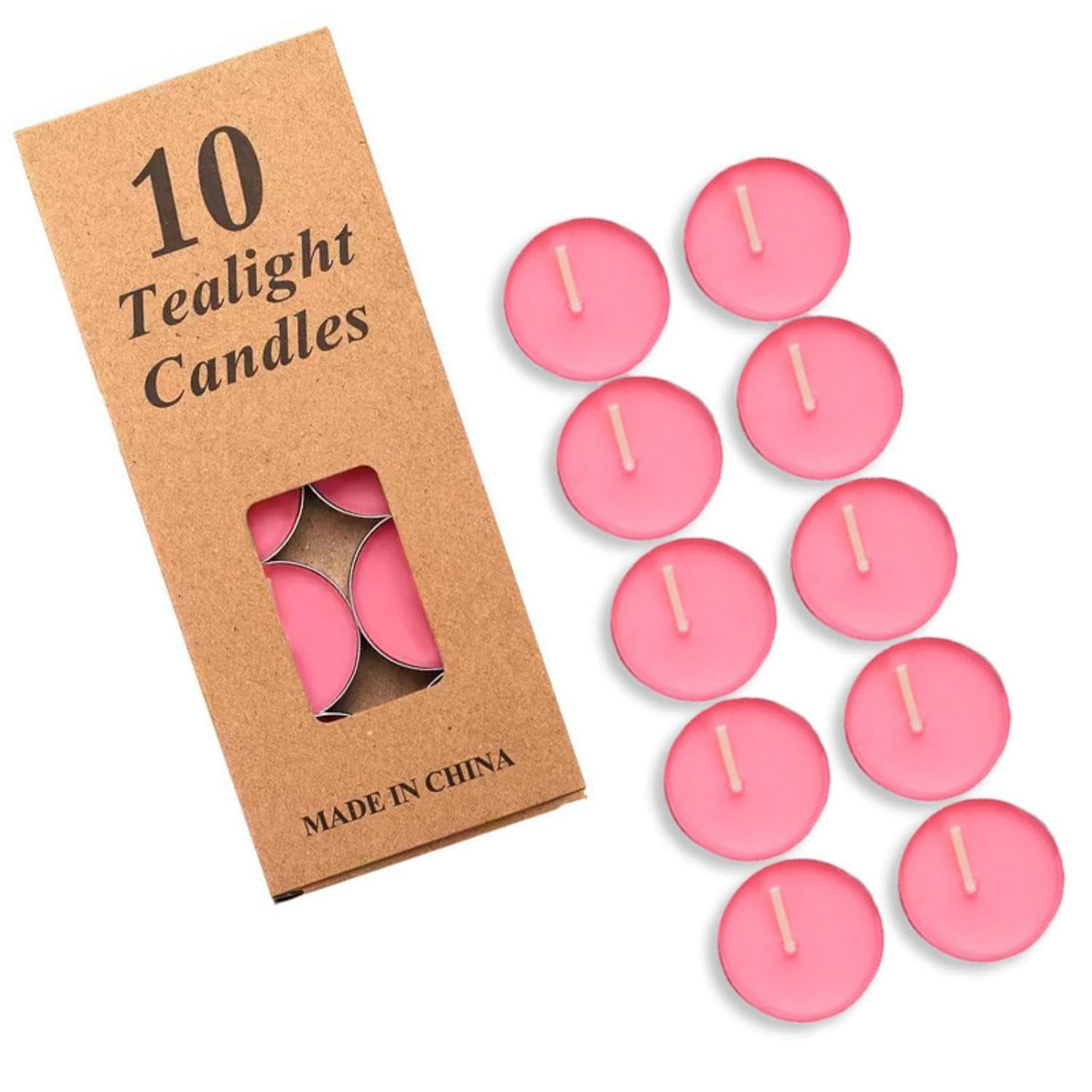 Velas De Té Aromáticas GREATOYAR - Pack De 36 Unidades, Aroma Manzana, 8 Horas De Duración