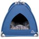 thumbnail image 1 of Cama para gatos Cave Winsterch para gatos de interior, perros pequeños, azul, 1 of 6