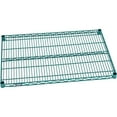thumbnail image 2 of Nexel Wire Shelf w/Clips, Green Epoxy, 36"W X 24"D, 2 of 3