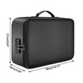 thumbnail image 1 of EGNMCR Document File Information Fireproof Storage Bag Travel Multi-functional And Fireproof Storage Soft Box File storage, 1 of 7