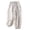 Light Gray, variant on Conairie Linen Pants Women Straight Leg High Waisted Casual Harem Pants With Drawstring Vacation Palazzo Trousers Outfits With Pockets Black L