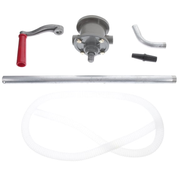 Cast Iron Rotary Drum Gas Pump Self Dispense Aluminum Hand Operated Pump