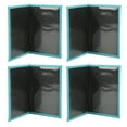 thumbnail image 4 of Porta pasaporte de cuero de PU Porta pasaporte de 4 piezas Cartera para pasaporte Funda para pasaporte Impulsado por el rendimiento Jadeshay  A, 4 of 8