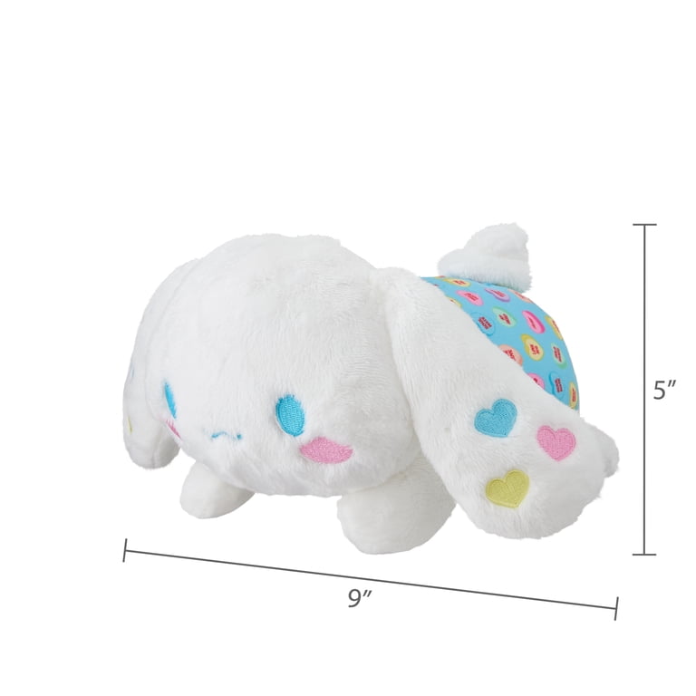 Sanrio Cinnamoroll™ Plush with Sweethearts Candy Print Fabric