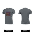 thumbnail image 2 of Coolnut Womens T Shirts Fashion Tops, Sunset Or Sunrise On The Beach Women's Basic Short Sleeve Tees, Grey Lightweight Casual Summer Clothes, L, 2 of 6