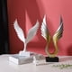 thumbnail image 4 of Ornaments Decoration Living Room Angel Wings Golden Dapeng Spreads Its Wings Figurines For Interior Home Feng Shui Art Statuette My Lux Decor Round, 4 of 15