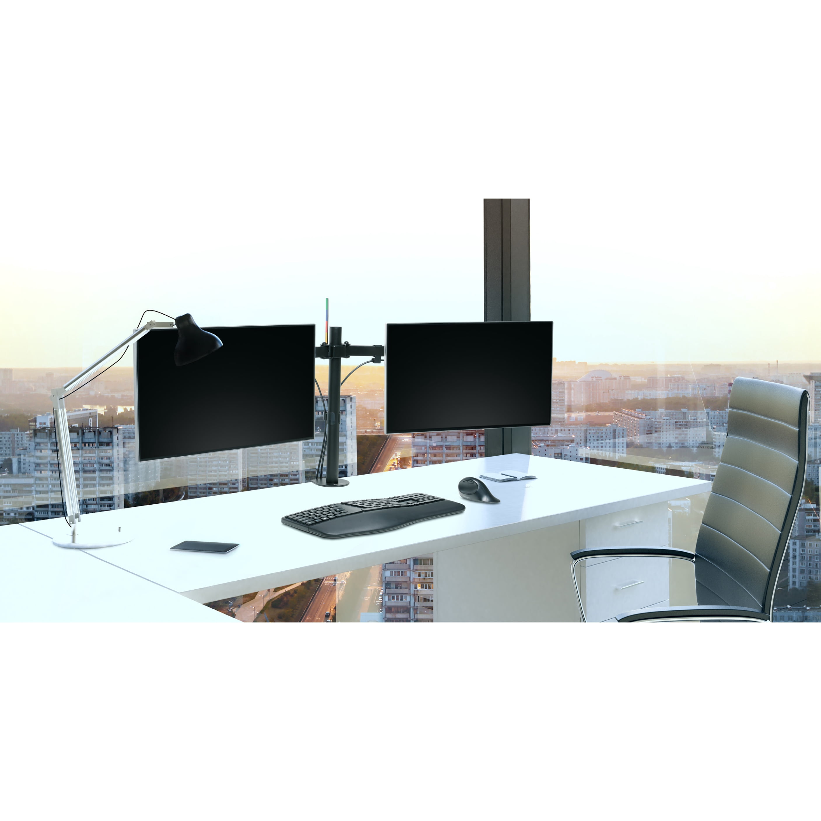 Kensington SmartFit Desk Mount for Monitor - Black (k55409ww)