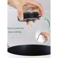 thumbnail image 3 of 1pc Refrigerator Magnet Spice Jar, Empty Magnetic Spice Container, Plastic Seasoning Jar With Shake Lid, Round, Measurable And Quantifiable Salt Conta, 3 of 5