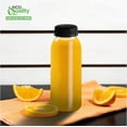 thumbnail image 6 of 8 oz Clear Round Plastic Juice Bottles with Caps BPA-Free, Leak Proof Disposable Drink Containers for Juicing, Tamper Proof, Smoothies, Shakes & Beverages Food-Grade Bulk Pack Juice Bars & Cafes(348), 6 of 6