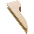 thumbnail image 6 of 4"W x 8"D x 24"H Thin Carmel Rough Cedar Woodgrain TimberThane Corbel, Primed Tan, 6 of 6