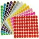 thumbnail image 1 of Adhesivo redondo de punto redondo de color Adhesivo opcional adhesivo de color de papel de etiqueta redonda Tmvgtek Oficina Multiescena Multifunción, 1 of 2