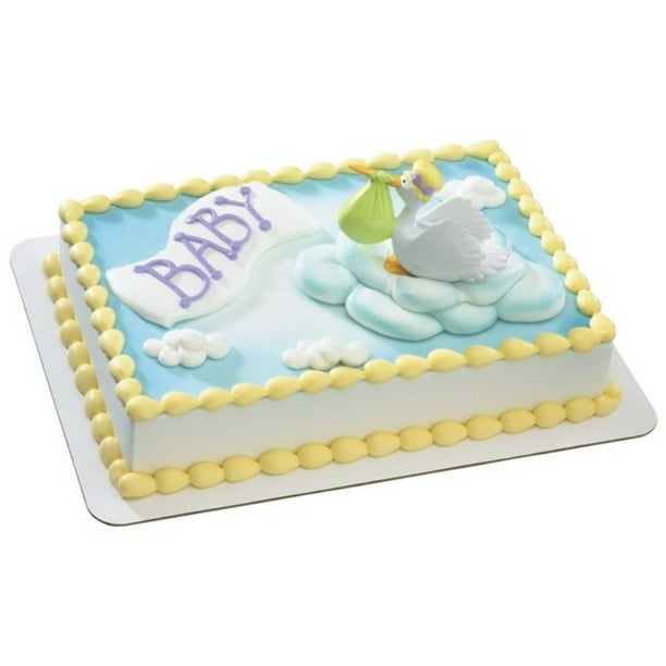 Special Delivery Stork Decoset Cake Decoration Walmart Com