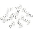 thumbnail image 3 of 50 Pcs Dust Ruffle Pins Bed Skirt Pins Clear Heads Twist Pins for Upholstery, Slipcovers and Bedskirts, Bedskirt Pins (50PCS), 3 of 5