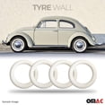 thumbnail image 3 of Portawalls White Wall Tire Insert 15’’ Rims Sidewall Set 4x, 3 of 13