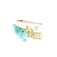 thumbnail image 2 of VONKY Kids Pitching Machine Baseball Practice Pitching Set for Indoor Outdoor Boys 3 Baseballs Pink Blue 3 Baseballs, 2 of 6