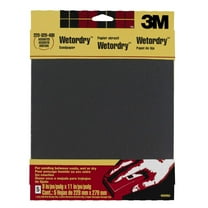 3M Wetordry Sandpaper 9088DC-NA Assorted - Silicon Carbide, Finish - 9" x 11"
