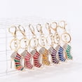 thumbnail image 4 of Visland High Heels Keychain with Buckle Decorative Alloy Keyring Colorful Rhinestones Car Key Holder Backpack Accessories, 4 of 8