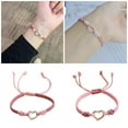 thumbnail image 2 of AOOOWER Fashionable Simple Woven Bracelets for Women Hollow Love Heart Designs Suitable for Parties and Dates Decoration, 2 of 15