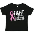thumbnail image 3 of Inktastic Fight Breast Cancer Pink Ribbon Boys or Girls Toddler T-Shirt, 3 of 5