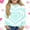 Mint Green, variant on ATOGUTA Girls Valentines Shirt Kids Crew Neck Basic Tee Tops for Sports Gym Yoga Size 3T-14, Watermelon Red