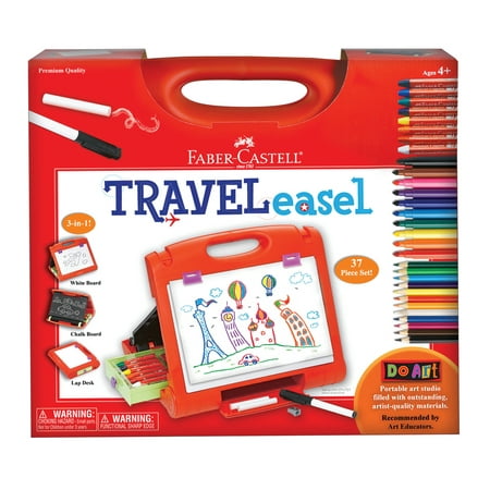 Do Art 3-in-1 Travel Easel with Art Supplies - Faber-Castell