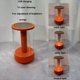 thumbnail image 3 of Lámpara de Escritorio con Vela, Luz LED Portátil con Carga USB para Cabecera, Mesa de Comedor Romántica, Camping Al Aire Libre, Luz Naranja., 3 of 5