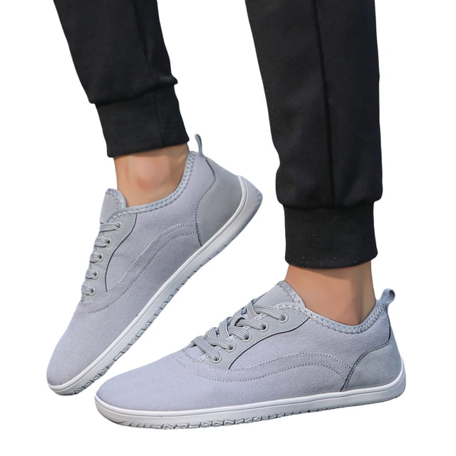 Zapatos Descalzos Anchos Minimalistas Caja Punta Ancha para Correr