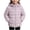 Purple, variant on Mifsaly Girls and Toddlers Warm Puffer Jackets Detachable Hood Zip Up Quilted Coat Fall Winter Daily Outdoor Play Back to School Padded Jacket