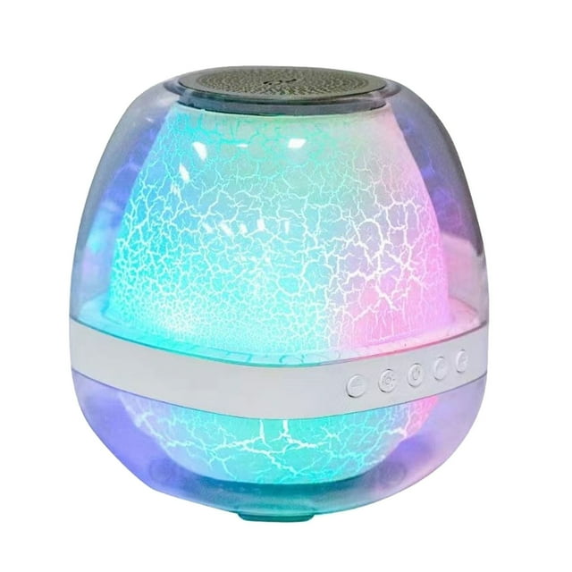 Altavoz Bluetooth Subwoofer Pantalla completa Luz a color Sistema de audio integrado portátil para exteriores Productos de sonido