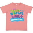 thumbnail image 3 of Inktastic My Daddy is the Worlds Best Accountant Boys or Girls Toddler T-Shirt, 3 of 5