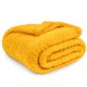 thumbnail image 2 of Manta de forro polar PAVILIA Sherpa, color amarillo mostaza, 130 x 150 cm, 2 of 9