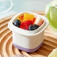 thumbnail image 4 of Molde de silicona para cubitos de hielo con tapa, reutilizable, bandeja grande y flexible para hacer bolas de hielo, ideal para cócteles, bebidas y utensilios de cocina., 4 of 8