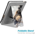 thumbnail image 4 of Fintie Stand Case for 6" Kindle Paperwhite (Fits 10th Generation 2018 and All Paperwhite Generations Prior to 2018) Premium PU Leather Sleeve Cover with Card Slot and Hand Strap, Cloudy Marble, 4 of 7
