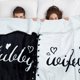 thumbnail image 4 of LHSHID Husband and Wife Blanket Newlywed Gifts Wedding Engagement Anniversary Valentine’s Day Gifts for Couple Unique His and Hers Bridal Shower Gifts for Bride Groom 60"x80", 4 of 7