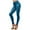 #089 Blue, variant on Women's Jeggings, Casual Stretchy Mid Rise Bootcut Vintage Tummy Control Skinny Jeans