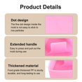 thumbnail image 3 of STAOEDU Onigiri 1 Pieces Rice Ball Mold Makers, Triangle Sushi Mold for Japanese Boxed Meal Children Bento (Pink), 3 of 4