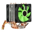 thumbnail image 3 of CPU Cooler, Direct Contact Technology Excellent Heat Dissipation 90mm CPU Cooling Fan  For  LGA 1156 For  LGA 1155 For Pentium4 Dual Fan, 3 of 8
