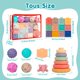 thumbnail image 5 of Baby Toys Soft Blocks IIFONII Aprendizaje educativo de 0 a 3 años, 5 of 6