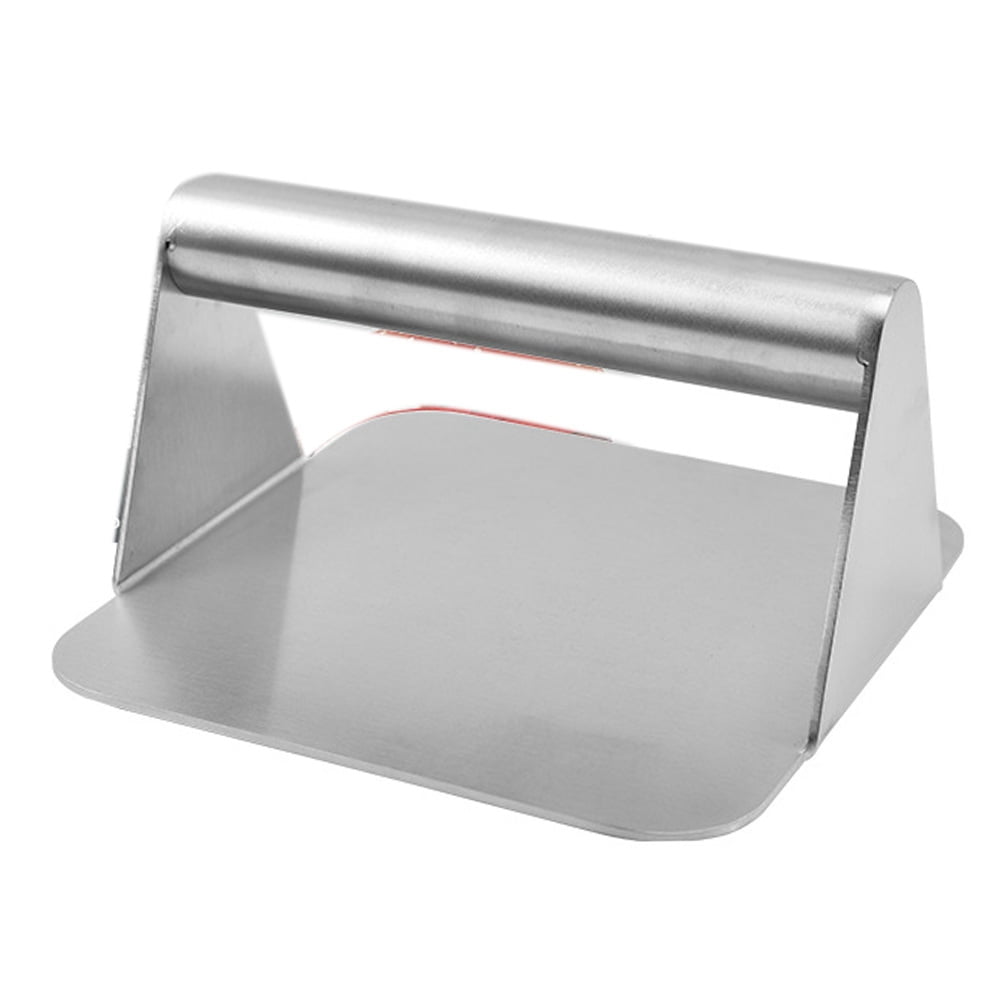 SNOWINSPRING Stainless Steel Burger Press Smash Burger Press with