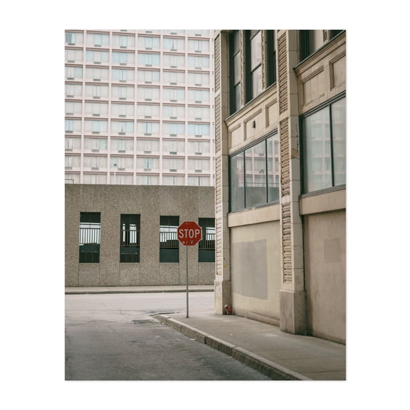 Alley, Rochester - Rochester New York Photography Unframed Wall Art Print 8 x 10 inches