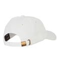thumbnail image 4 of New York Rose with Map Embroidered Unstructured Washed Cap - White OSFM, 4 of 5