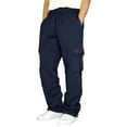 thumbnail image 2 of Men's Overalls Drawstring Multi Pocket Casual Pants Hiking Pants Cotton Twill Pants, 2 of 4