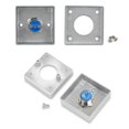 thumbnail image 4 of Mini Access Control Switch with Bottom Box Normally Open Self-Reset Exit Button for Access Control System, 4 of 5