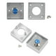 thumbnail image 4 of Mini Access Control Switch with Bottom Box Normally Open Self-Reset Exit Button for Access Control System, 4 of 5