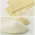 thumbnail image 2 of Seamless Women’s Lightweight Knee-High Cotton Socks for Spring & Autumn - Trendy Fashion Accessory (One Size, 6 Pairs), 2 of 7