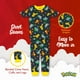 thumbnail image 4 of Set de pijama Pokémon para niños, algodón, ajuste ceñido, 6 piezas, 10 años, 4 of 7
