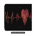 thumbnail image 5 of Heartbeat Signals, Heartbeats, Yarns PS4/PS4 Pro/PS4 Slim Skin Sticker For Console And Controller Skins, 5 of 6